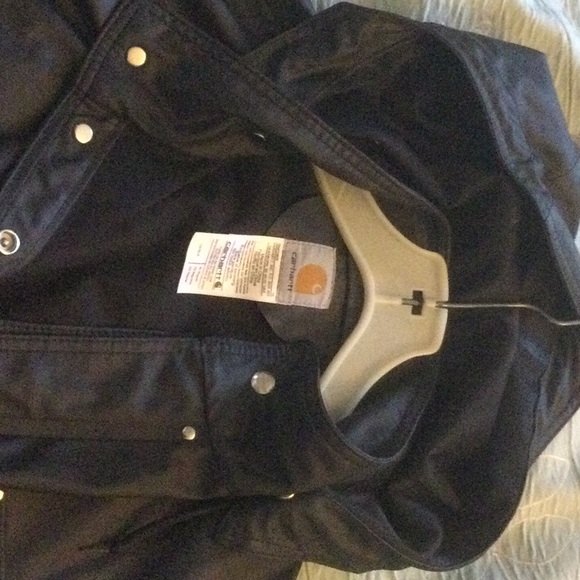 SoldMens already lowered price firm   New Chrhartt XL raincoat with hood - Picture 6 of 10